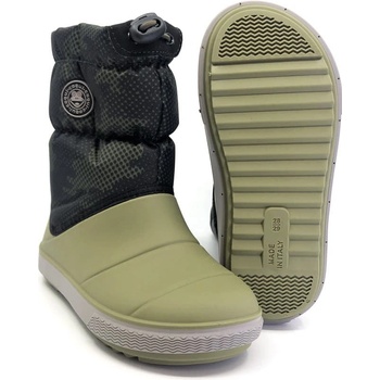 Coqui Mika Army dětské sněhule Green