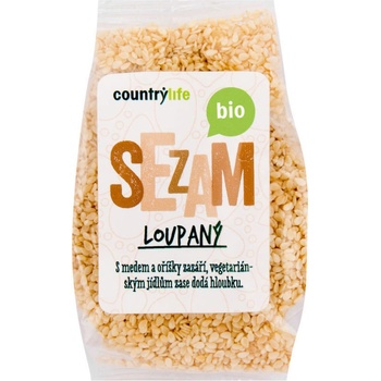 Country Lifesezam loupaný Bio 100 g
