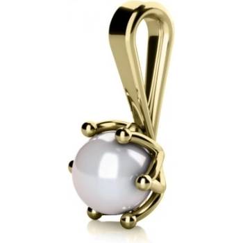 Couple Okouzlující přívěsek Coralia žluté zlato a perly 585 45 2 5076.0Z00.0.00.742.26