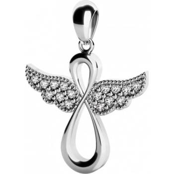 Couple přívěsek Agnes II bílé zlato a zirkony 585 66 2 0216.1B00.0.00.001.23