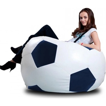 CrazyShop fotbalový míč XXL bílo-černá