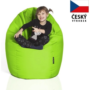 CrazyShop sedací vak Hruška standard neonově zelená