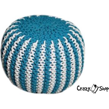 CRAZYSHOP TWIN tyrkysovo-bílá