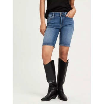 Cross Dámské džínové kraťasy Jeans Anya Short P 528-006 Dark Mid Blue