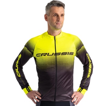 Crussis dlouhý rukáv černá/žlutá