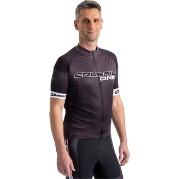 Crussis ONE krátký rukáv černá/bílá