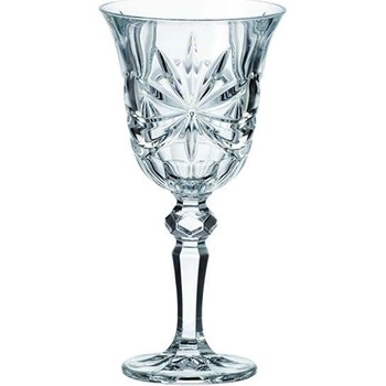 Crystal Bohemia sklenice na víno Lorey ribbon 6 x 280 ml