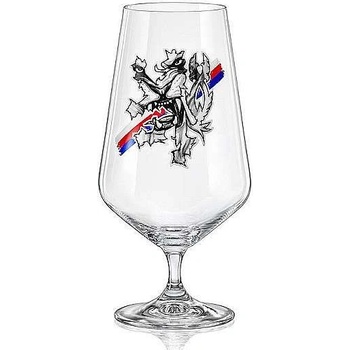 Crystalex CZECH IN sklenice na pivo lev 540 ml