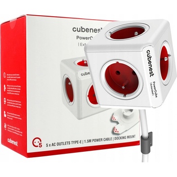 Cubenest PowerCube 1,5 m bílá červená