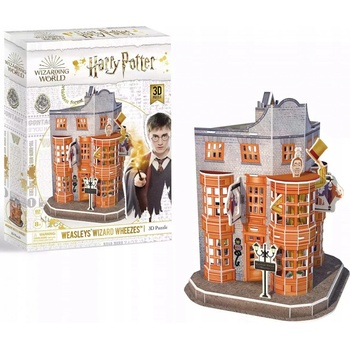 CubicFun 3D puzzle Harry Potter Kratochvilné kouzelnické kejkle 62 ks
