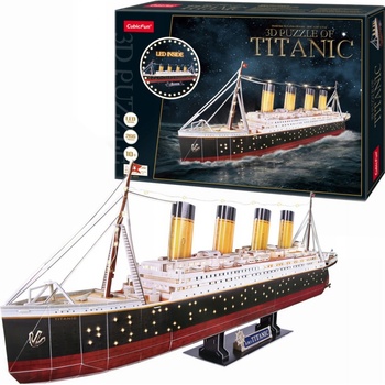 CubicFun 3D puzzle Titanic velký 113 ks