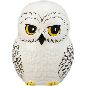 CurePink: | Keramická pokladnička Harry Potter: Hedvika 9 x 13 x 10 cm [MBOXHP08]