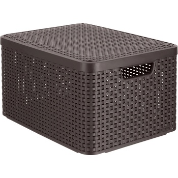 Curver Style Box L tmavě hnědý 03619-210