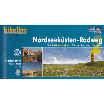 cykloatlas Nordseeküsten 2. díl 1:75 000 německy