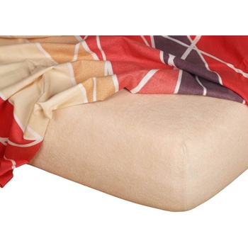 Dadka Froté prostěradlo medové 80x200x20