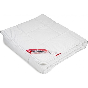Dadka Letní prošívaná přikrývka Luxus Supra z dutého vlákna bílá 90x130 800g