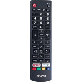 Dálkový ovladač Sencor SLE32S800TCSB, SLE43FS800TCSB, SLE43US800TCSB, SLE50US800TCSB, SLE55US800TCSB, SLE65US800TCSB
