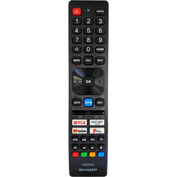 Dálkový ovladač SHARP AQUOS SHW/RMC/0140N