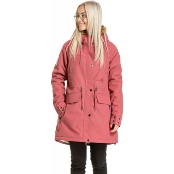 Dámská parka Meatfly Aubrey růžová S