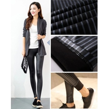 Dámské zateplené elegantní legíny