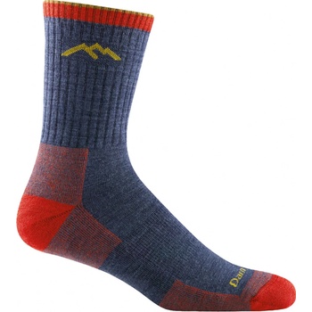Darn Tough pánské HIKER MICRO CREW MIDWEIGHT WITH CUSHION denim