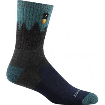 Darn Tough pánské NUMBER 2 MICRO CREW MIDWEIGHT WITH CUSHION gray