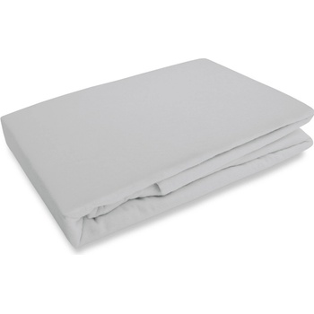 Darymex flanel prostěradlo s gumou šedé 160X200