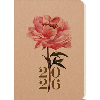 David Kraft A5 Denní 2026 Růže