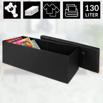 DBA s úložným prostorem - černá