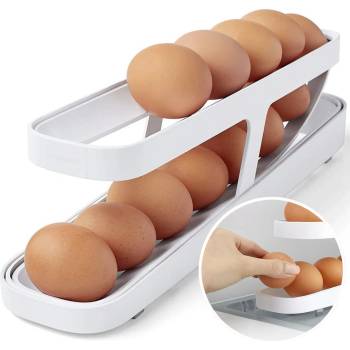 De Gusto automatický podavač vajec Egg Slider 36 x 8 x 10 cm, bílá