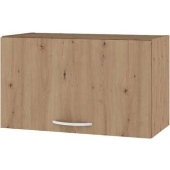 DECODOM Skříňka kuchyňská Nela H 60 N, horní nízká, 1x dvířka plná, dub artisan