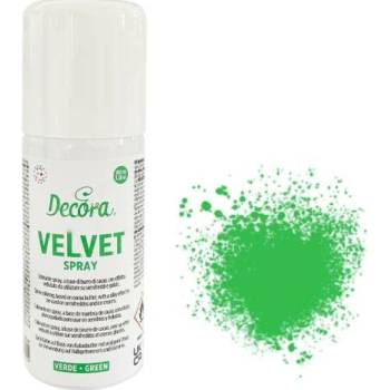 Decora Sametový sprej zelený 100 ml