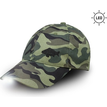 Delphin Kšiltovka LED OutLine Camo