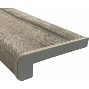 Deokork Vnitřní dřevotřískový parapet nos 40 mm 50x500 mm Dub šedý