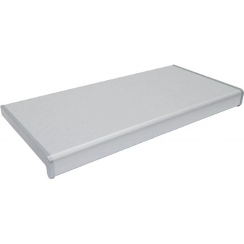 Deokork Vnitřní plastový parapet renolitová folie 50x500 mm Metbrush aluminium R12 (Stříbrná) 436 1001 RENOLIT