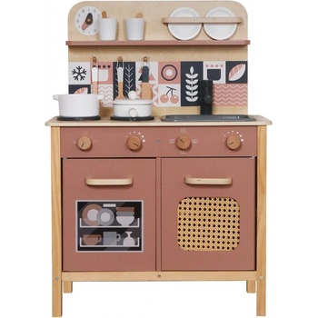 Derrson dřevěná kuchyňka XL Rose Fly