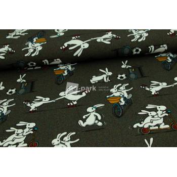 DESIGNED BY DE-PARK - Úplet - Bob a Bobek na šedozelené