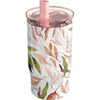 Designový nerez pohár Mist Quokka falling leaves 720 ml