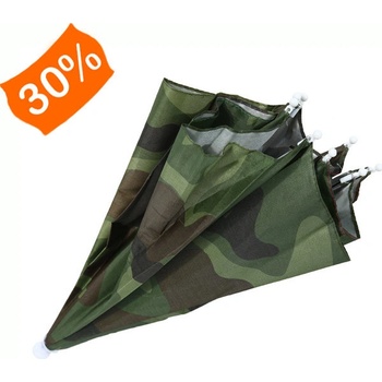 Deštník na hlavu vojenský