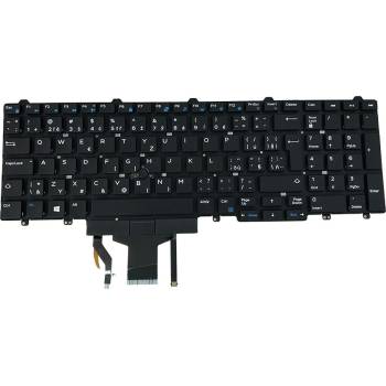 DeTech Klávesnice s podsvícením pro notebook Dell 5590, CZ