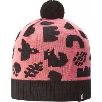 Dětská zimní čepice Reima Kuviot Pink coral