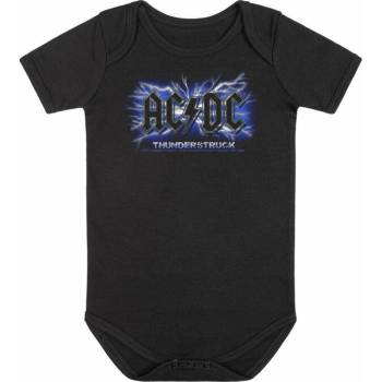 Dětské body Metal Kids AC DC Thunderstruck černá