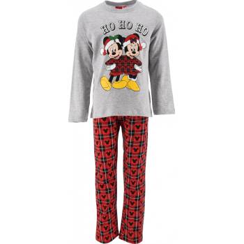 Dětské pyžamo Minnie Mickey šedé červené