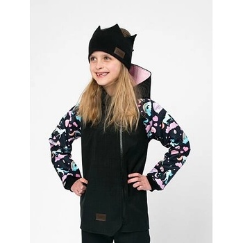 dětský softshellový kabát Drexiss Army black