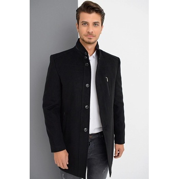 Dewberry pánský kabát černá