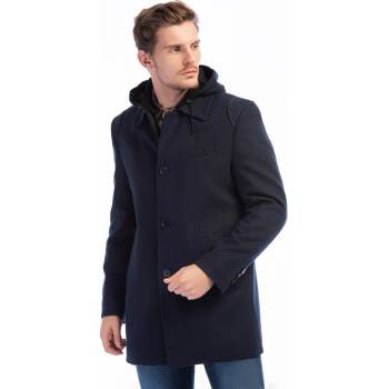 Dewberry pánský kabát PLT8335 černá