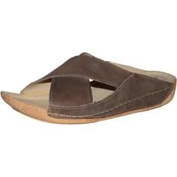 Di Janno dámské pantofle 051 hnědá