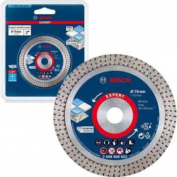 Diamantový řezný kotouč EXPERT HardCeramic Bosch 2608900652 76 mm