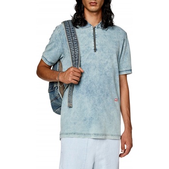 Diesel polokošile T-SMITH-ZIP polo shirt modrá