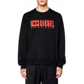 DIESEL S-GINN-L8 SWEAT-SHIRT černá